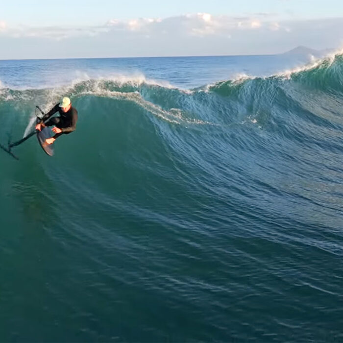 Adam Bennetts hydrofoiling