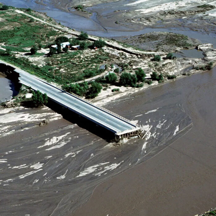 El Niño flooding in 1983