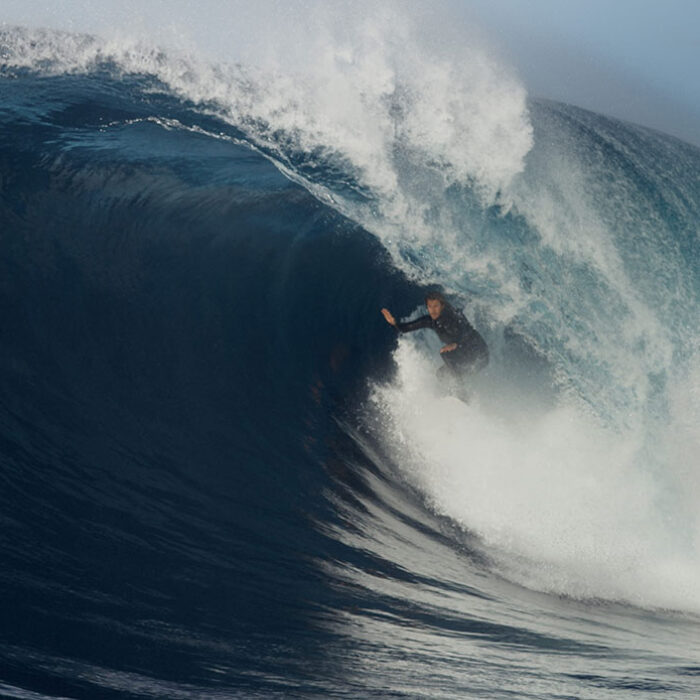 Torren Martyn surfing in Tasmania