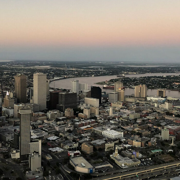new orleans from the air