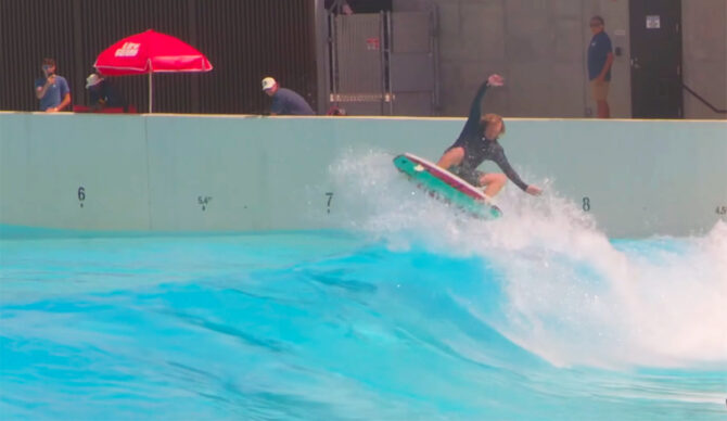 Ben Gravy Surfed 100 Waves in One Day
