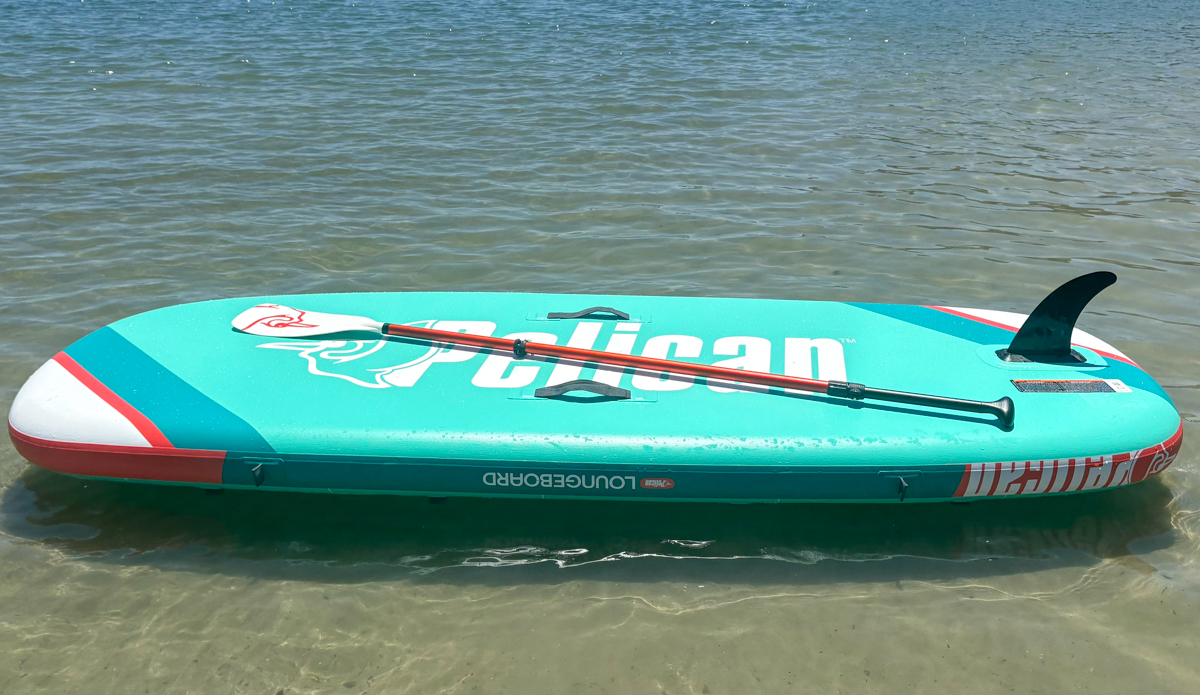Pelican Loungeboard bottom of the SUP
