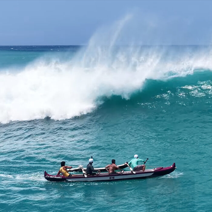 Moments before disaster. Photo: Ocean Paddler TV // YouTube