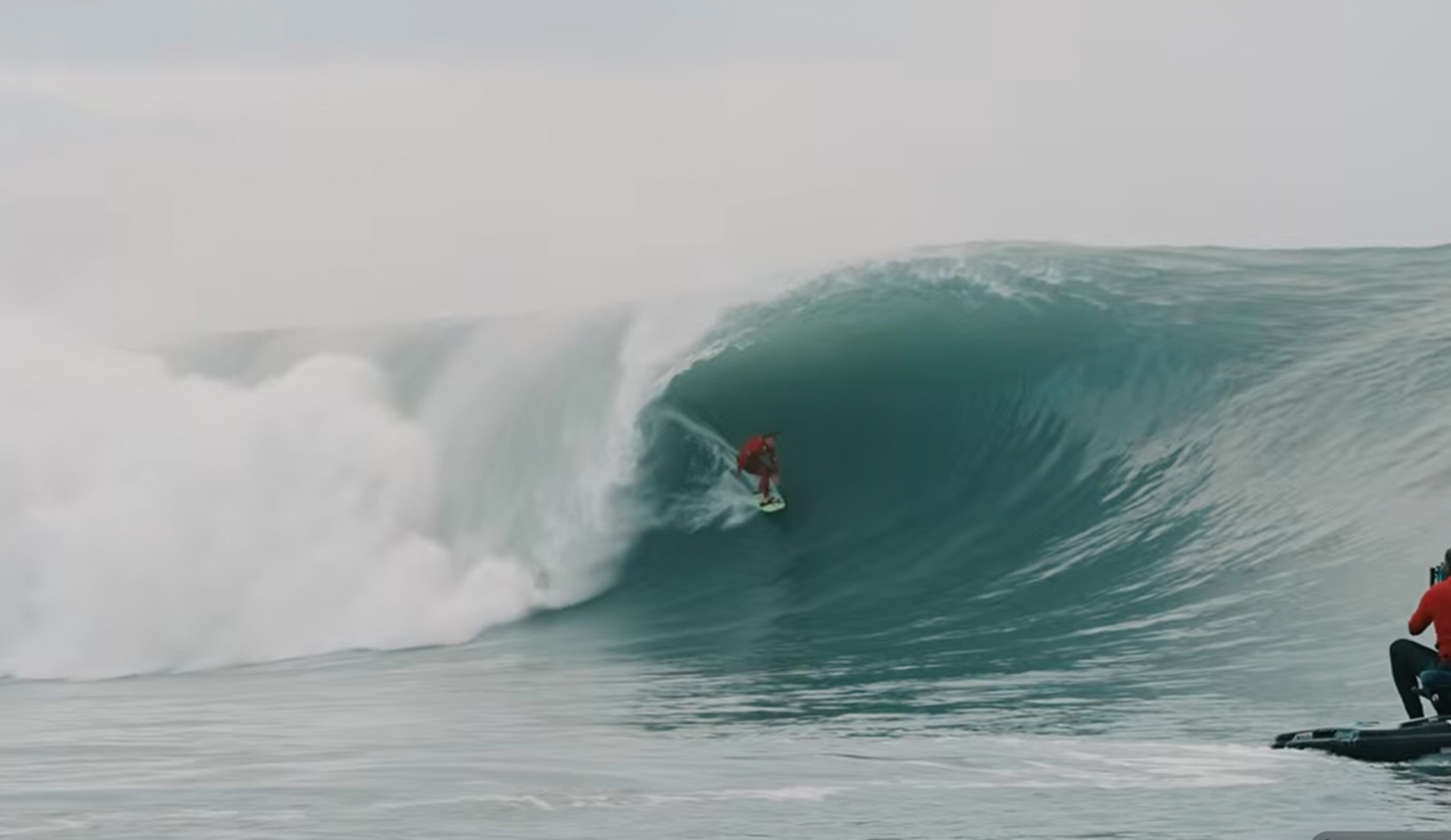 Liam's been getting comfortable in the tube since he was 15 years old. Photo: Liam Sahyoun // YouTube