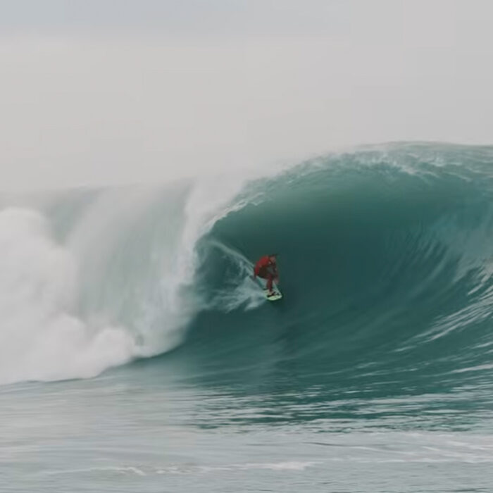 Liam's been getting comfortable in the tube since he was 15 years old. Photo: Liam Sahyoun // YouTube