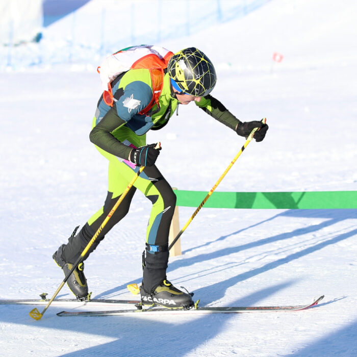Skimo is slowly trudging its way back to the Olympics. Photo: Sandro Halank // Wikimedia Commons