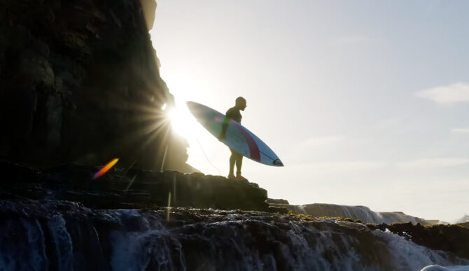 Everyday waves can be beautiful, too. Photo: Tim Bonython // YouTube