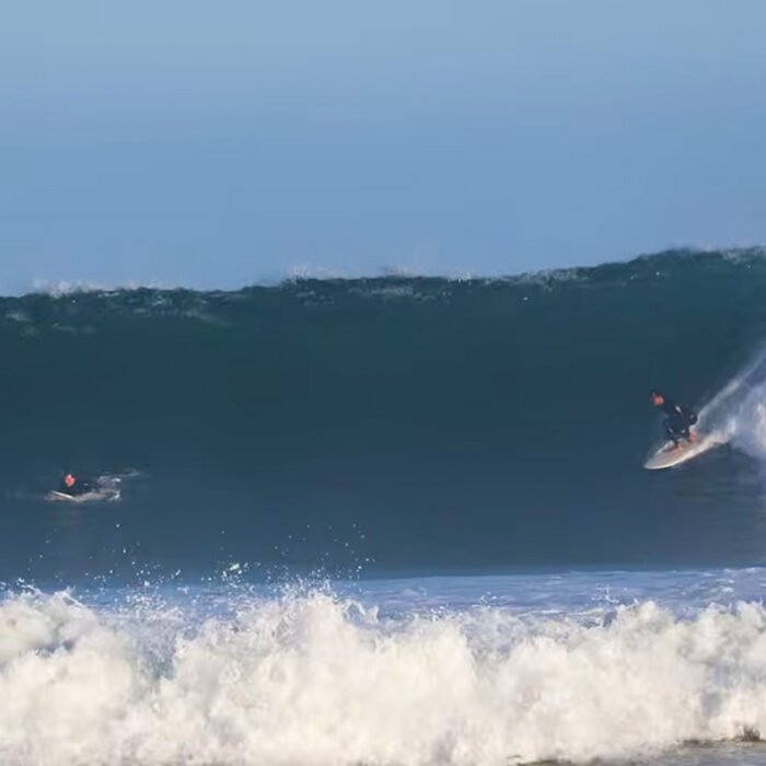 Shortly before drop in number one billion. Photo: Surfers TV