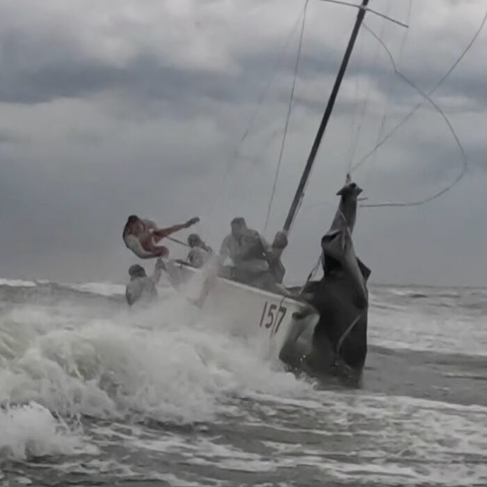 Not what you'd expect to find when looking for a ferry wave. Photo: Ben Gravy // YouTube