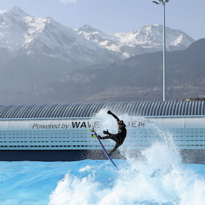 First event wave pool event of the Wavepool World Tour in Switzerland