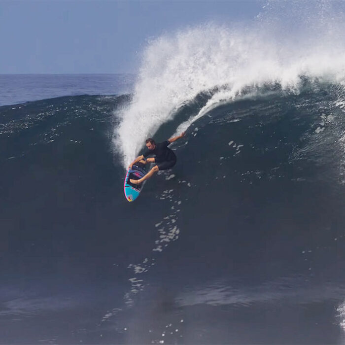 Jamie O'Brien surfing Mexican beach break