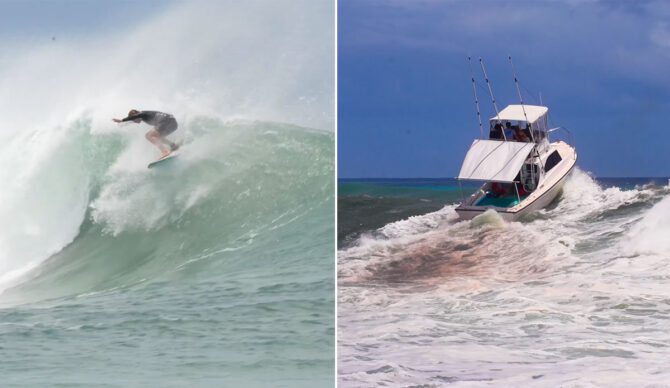 Jamie O'Brien surfing Ala Moana Bowls