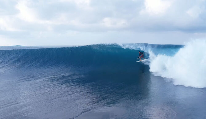 Lance's Right surfing on June 12th