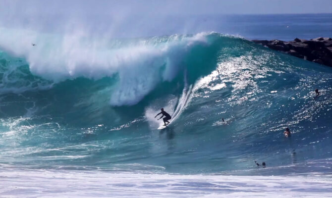 The Wedge, Huntington, Trestles, Malibu: 10 Minutes of Footage From a Massive South Swell