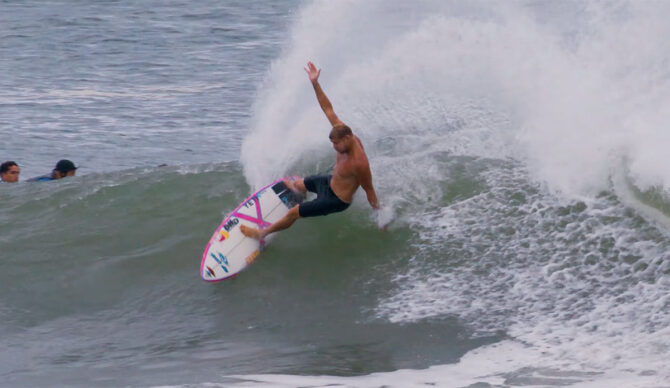 Mick Fanning surfing Snapper Rocks