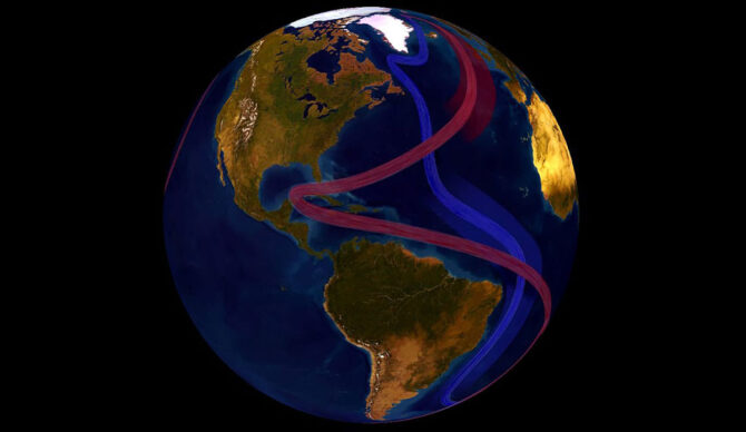 Cold blob explained by ocean currents