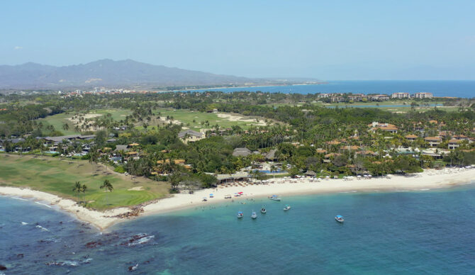 Punta Mita from the air