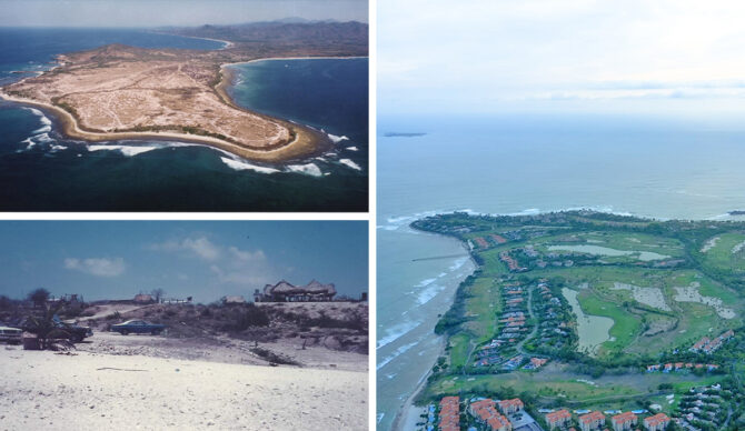 Punta Mita from the air