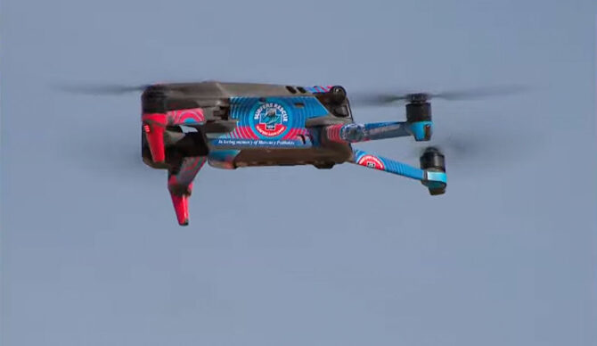 drone monitoring for sharks in Australia