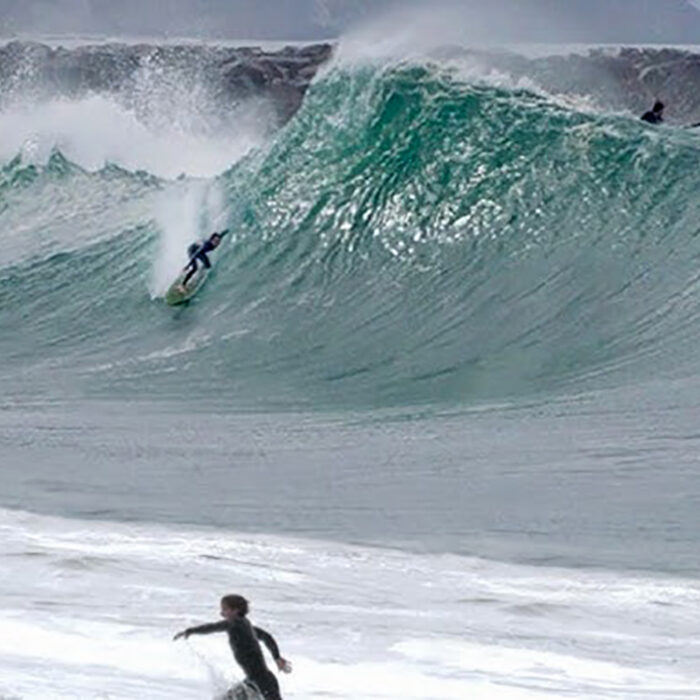 The Wedge Showed Off During the First South Swell of the Summer