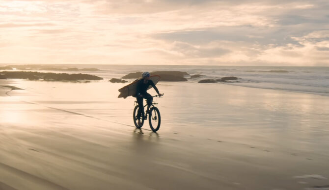Johanna Brebner cycled across New Zealand. Photo: Needessentials