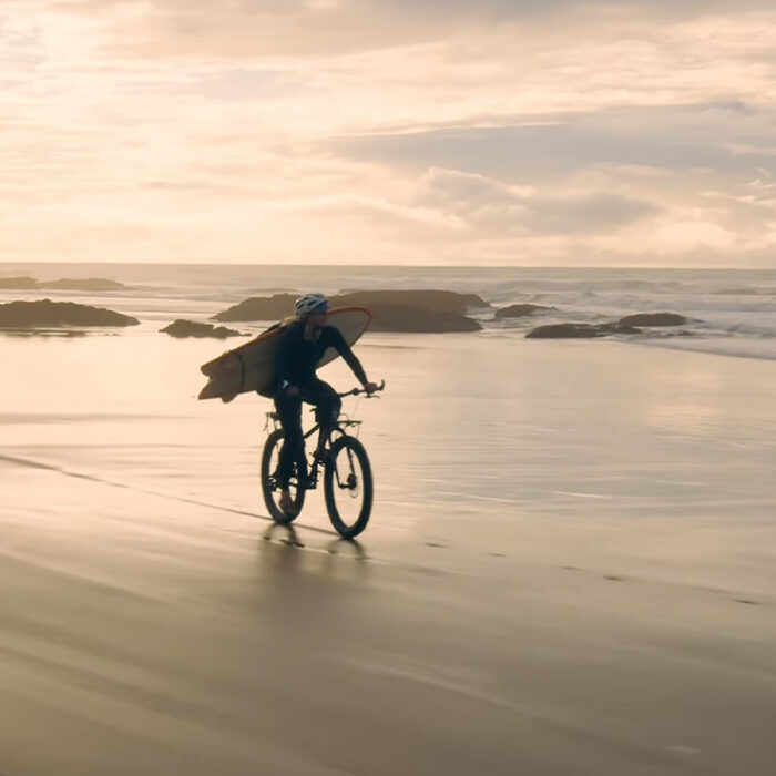 Johanna Brebner cycled across New Zealand. Photo: Needessentials