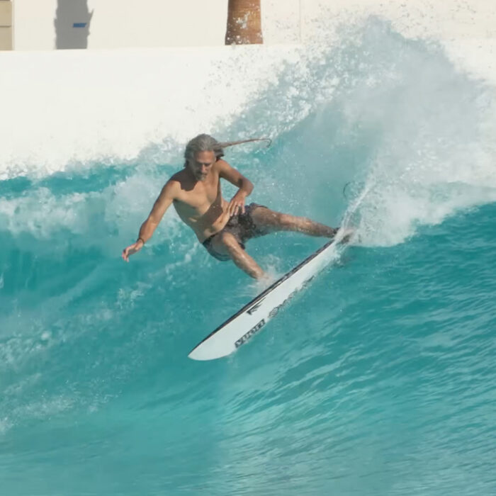 Rob Machado classes up any wave pool. Photo: Jacob Szekely // YouTube