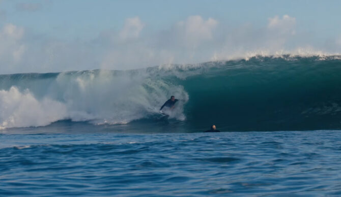 Can't ask for much more than that. Photo: Jamie O'Brien // YouTube