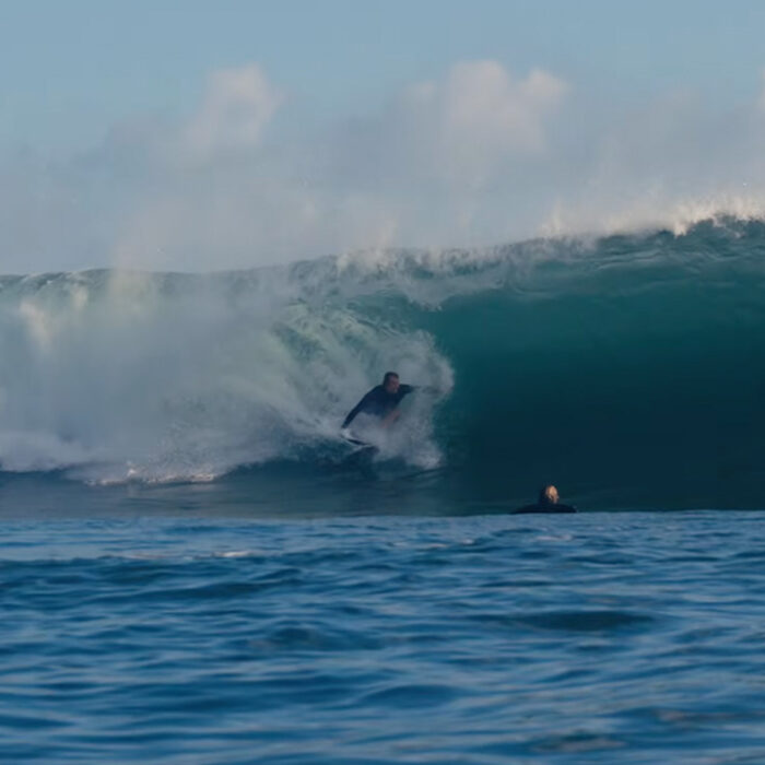 Can't ask for much more than that. Photo: Jamie O'Brien // YouTube