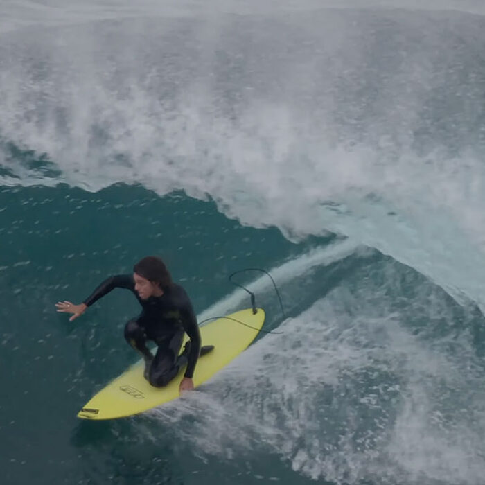Craig Anderson surfing in Aftersun