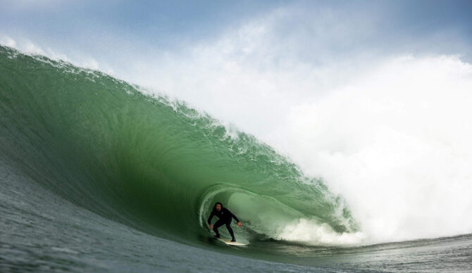 Australian Slab Surfer Dylan Robertson Uses Art to Honor His Native Heritage