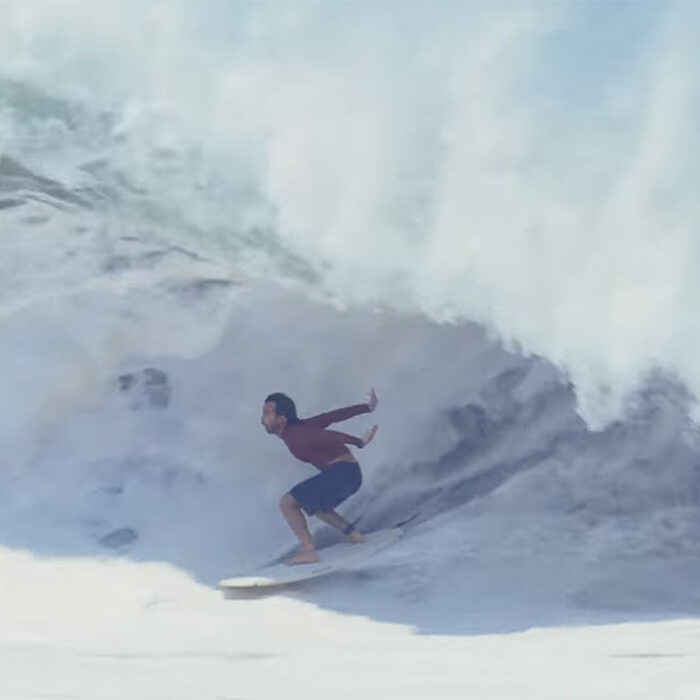 Mason Ho surfing Salina Cruz on a Simon Jones surfboard