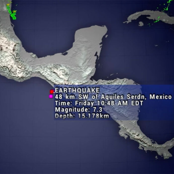 earthquake hits southern Mexico