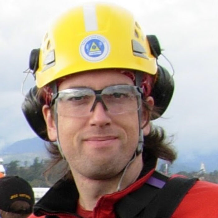 Search and Rescue volunteer Mike Coyle