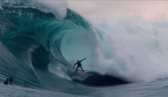 Russell Bierke surfing Shipsterns Bluff