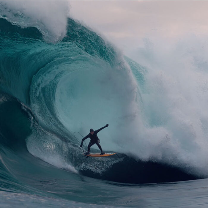 Russell Bierke surfing Shipsterns Bluff