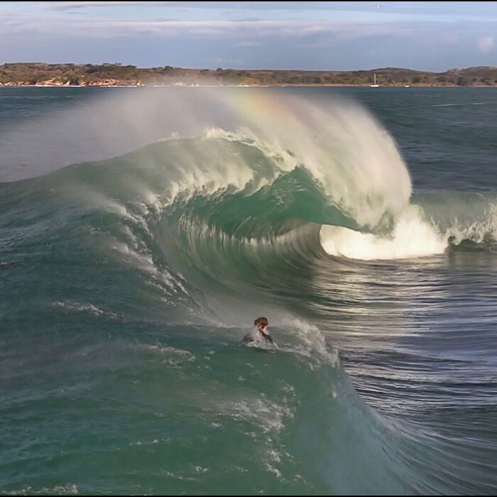 Shark Island surfing
