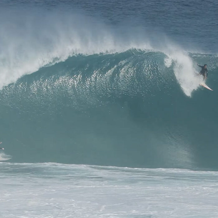 Two surfers at Uluwatu