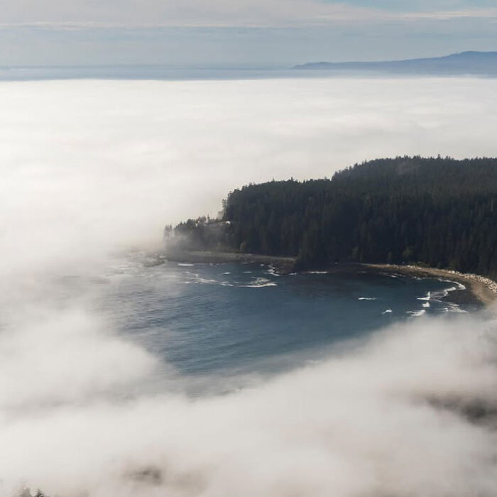 The West Coast Trail from the air