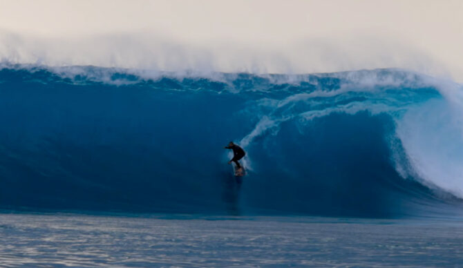Of course, a wave like this is only 'familiar' to someone like Nathan Florence. Photo: Nathan Florence // YouTube