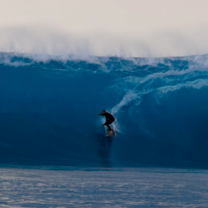 Of course, a wave like this is only 'familiar' to someone like Nathan Florence. Photo: Nathan Florence // YouTube