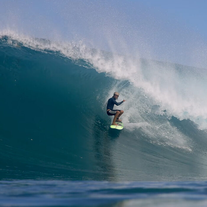 This wave went quite differently. Photo: Koa Smith // YouTube