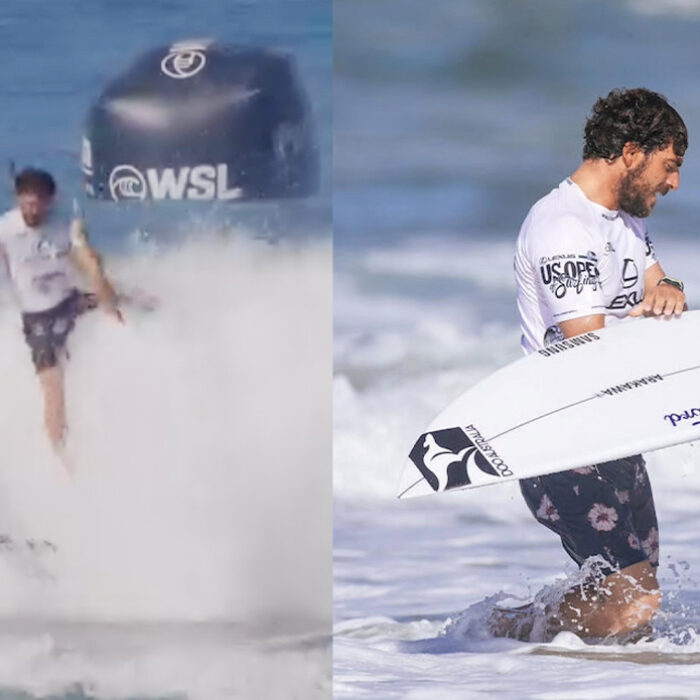 That looks painful. Photo: Mark Tierney // WSL