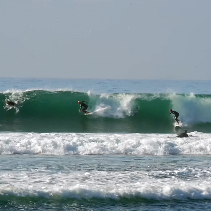Surfing Malibu