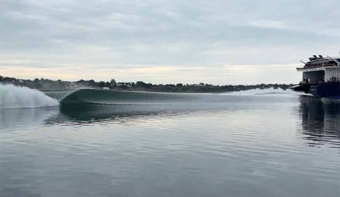 Ben Gravy found a ferry wave