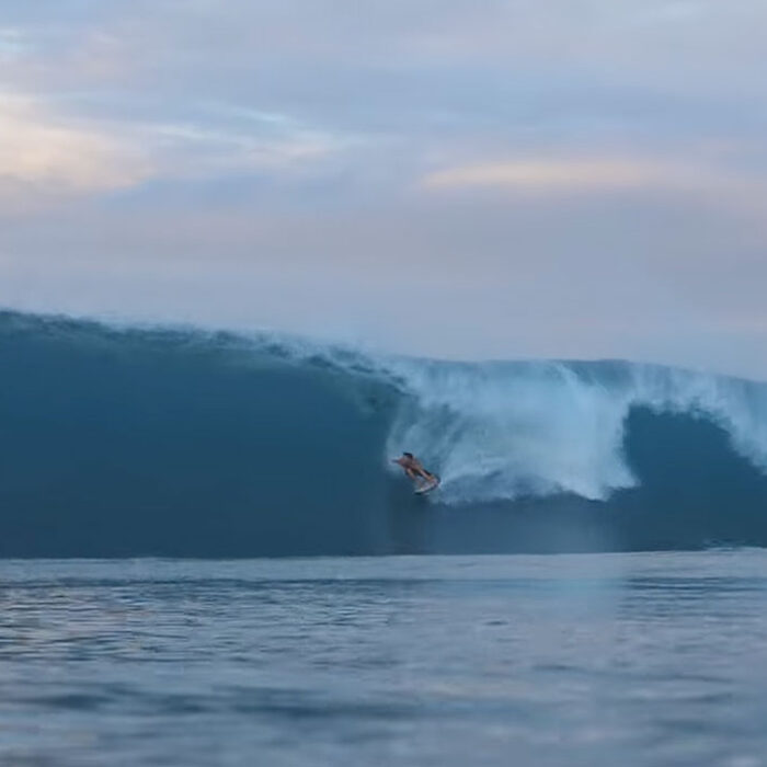 Lance's Right Surfing