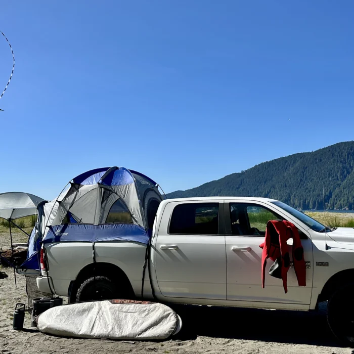 Napier truck tent