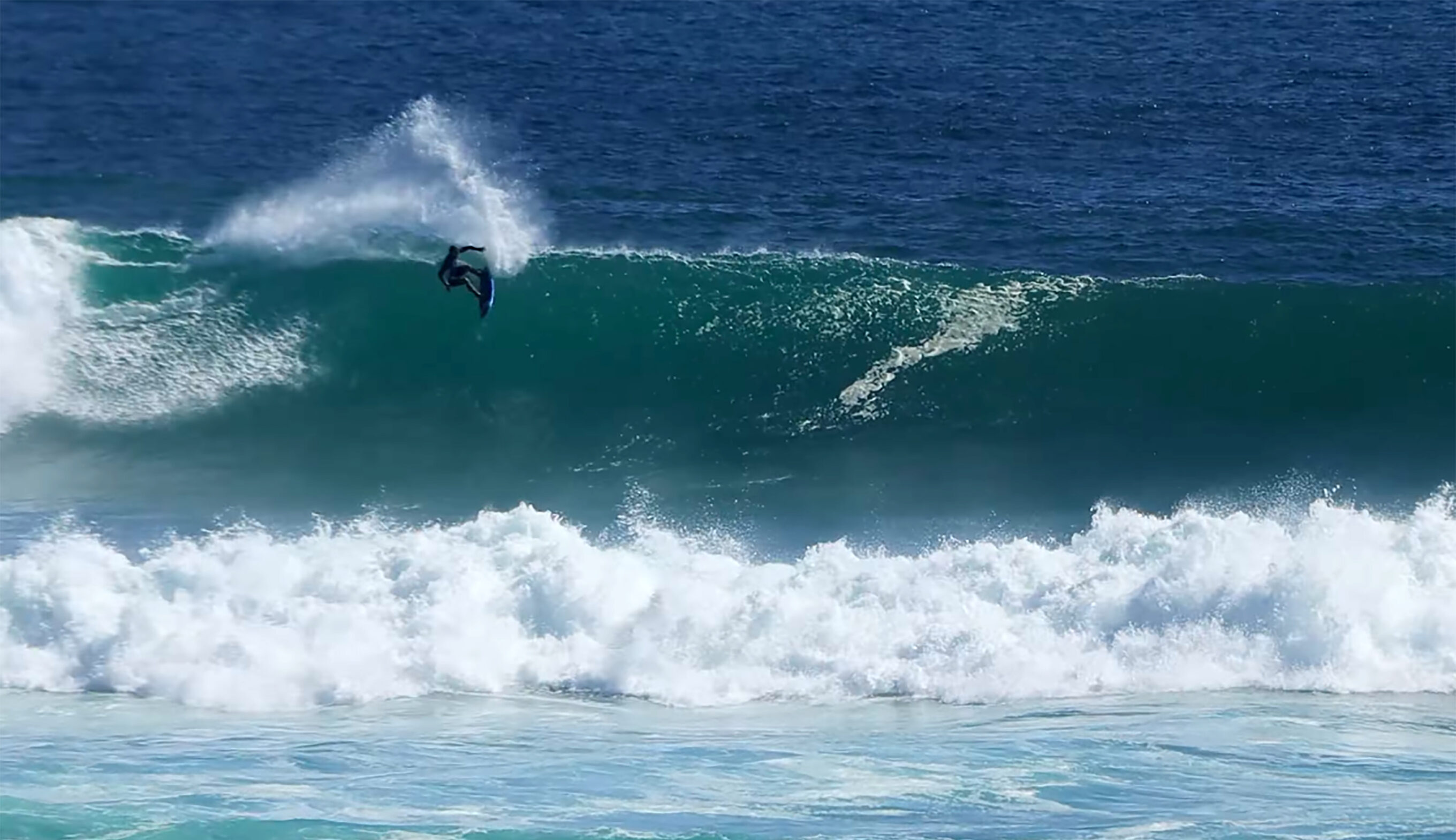 Kai Lenny Surfs Switch So Well at Big Uluwatu You'd Think He Was a Goofy