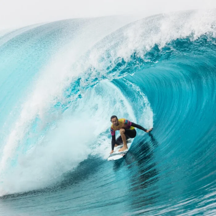 Jordy Smith is on the search...for footage. Photo: Kelly Cestari // WSL
