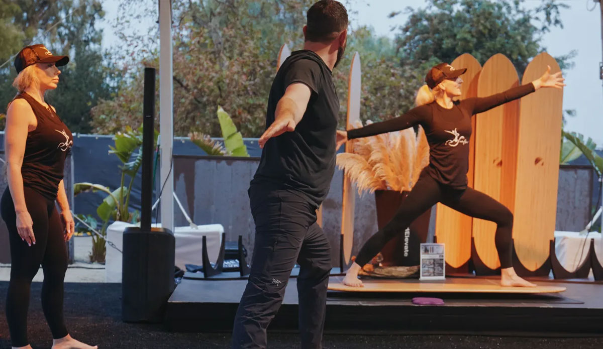 Pilates class